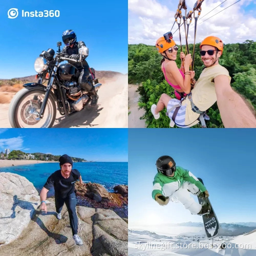 Insta 360 ONE RS Sport Action Camera 4K 5.7K 48MP Waterproof 1-Inch Lens Panoramic Camera